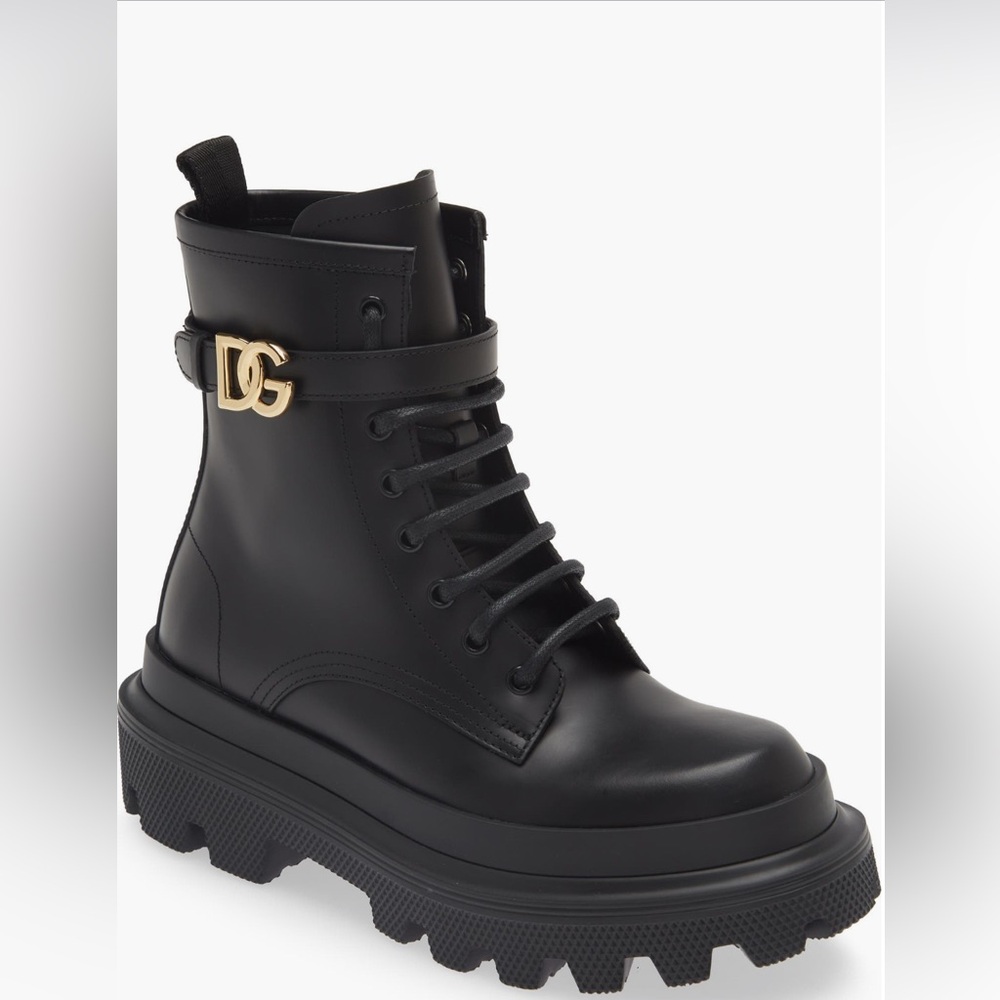 Dolce & Gabbana Calfskin Ankle Boots